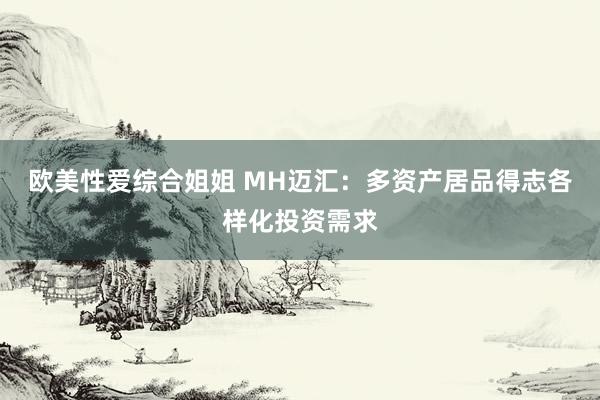 欧美性爱综合姐姐 MH迈汇：多资产居品得志各样化投资需求